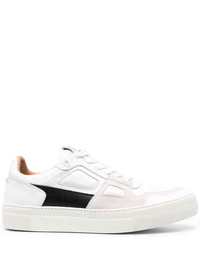 Shop Ami Alexandre Mattiussi Ami De Coeur Low-top Sneakers In White