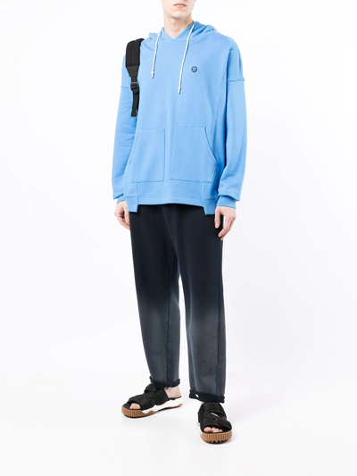 Off Duty Rigo Drawstring Hoodie In Blau