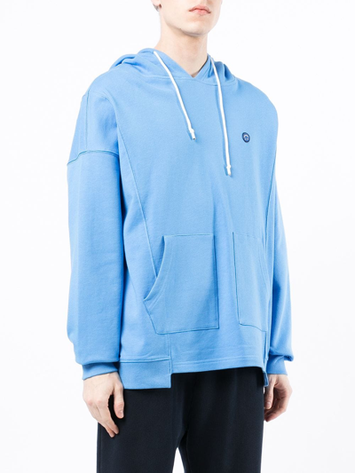 Off Duty Rigo Drawstring Hoodie In Blau