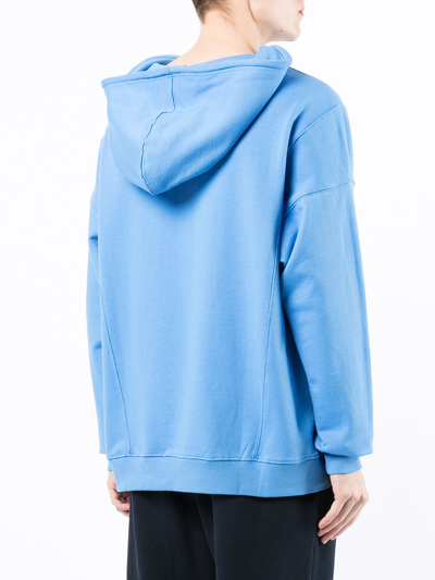 Off Duty Rigo Drawstring Hoodie In Blau