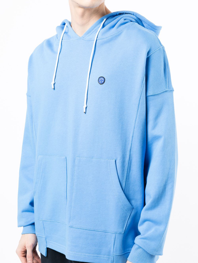 Off Duty Rigo Drawstring Hoodie In Blau