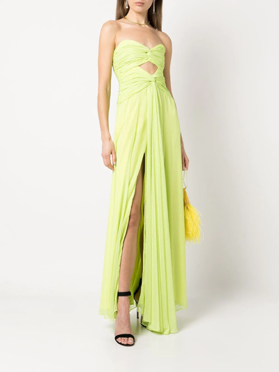 Likely Clea Cut-out Gown In Sharp Green | ModeSens
