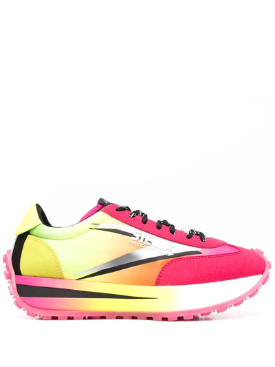 Shop Stella Mccartney Reclypse Recycled-polyester Sneakers In Rosa