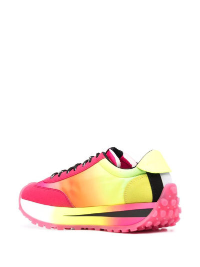 Shop Stella Mccartney Reclypse Recycled-polyester Sneakers In Rosa