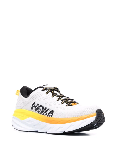 HOKA ONE ONE BONDI 7 LOW-TOP SNEAKERS 