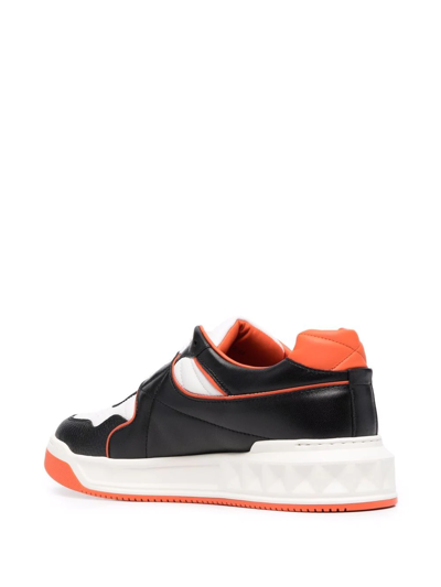 Roman Stud Sneakers In Orange | ModeSens