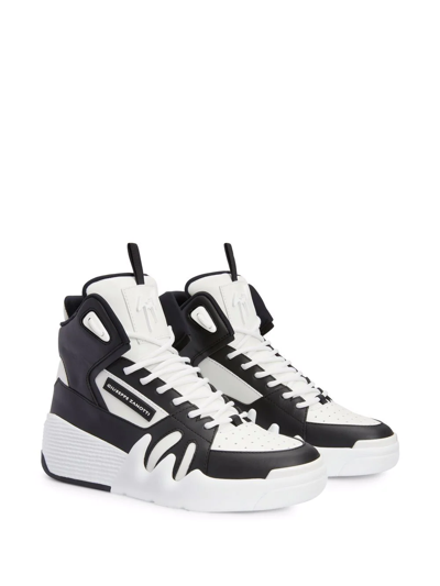 Giuseppe Zanotti Talon High-top Trainers In White