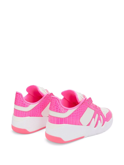 Giuseppe Zanotti Talon Sneakers In White