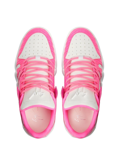 Giuseppe Zanotti Talon Sneakers In White