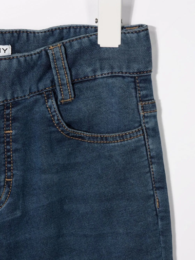 Shop Givenchy Zip-detail Skinny Jeans In Blue