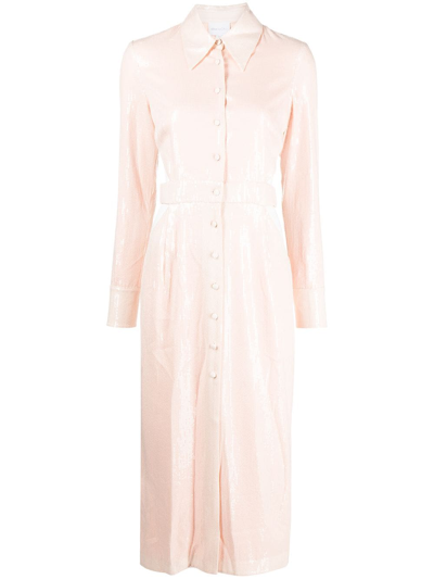 Shop Alice Mccall Night Sky Shirt Dress In Pink