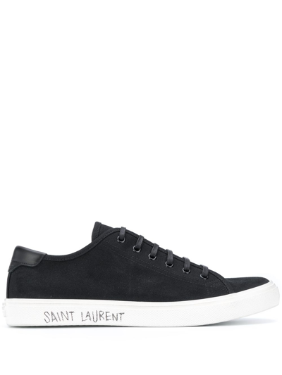 Shop Saint Laurent Malibu Cotton& Sneakers