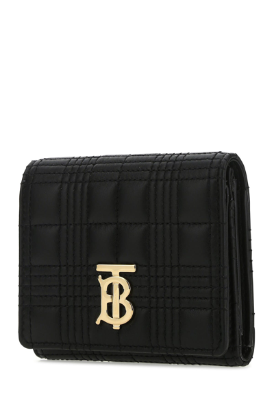 Shop Burberry Black Nappa Leather Small Lola Wallet  Nd  Donna Tu