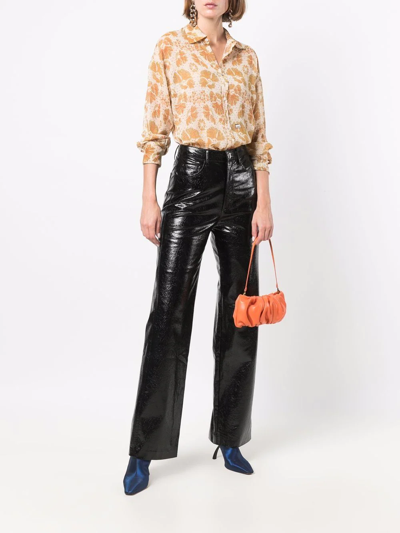 Dsquared2 Dsquared Women Crepe Shirt In Yellow