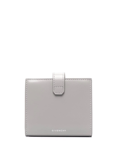 Givenchy 4g Small Wallet In Grey