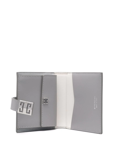 Givenchy 4g Small Wallet In Grey