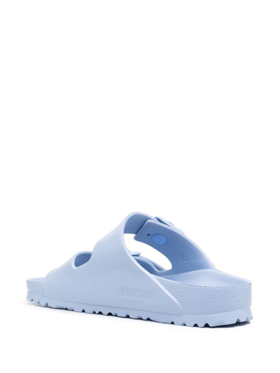 Shop Birkenstock Buckle-fastening Flat Sandals In Blue
