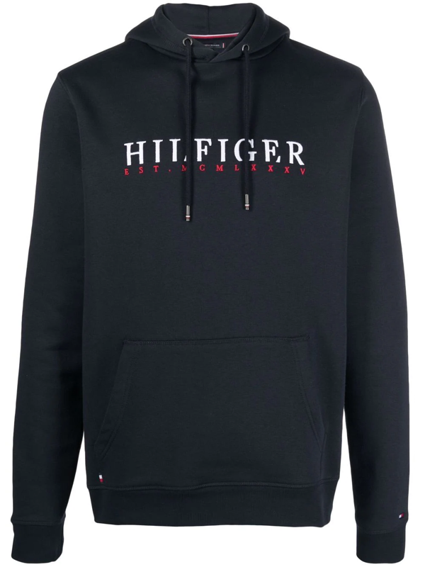 black tommy hilfiger hoodie