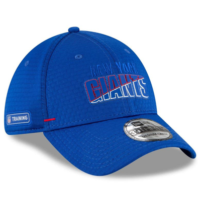 Shop New Era Royal New York Giants 2020 Nfl Summer Sideline Official 39thirty Flex Hat