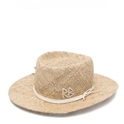 Shop Ruslan Baginskiy Summer Straw Hat In Beige