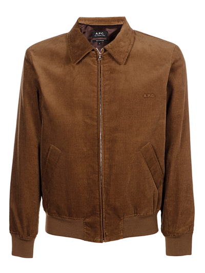 Shop Apc Blouson Gilles In Baa