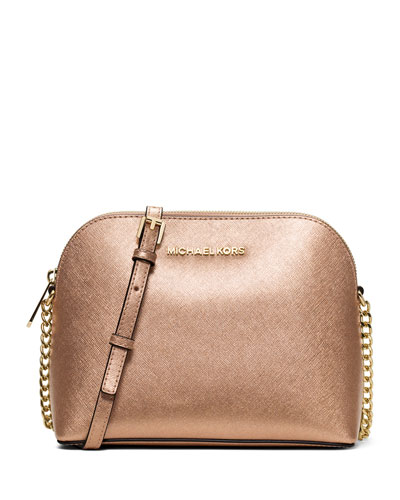 michael kors rose gold crossbody