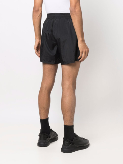 Shop 424 Shorts Con Logo In Black