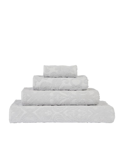 Shop Abyss & Habidecor Gloria Bath Towel (70cm X 140cm) In Grey