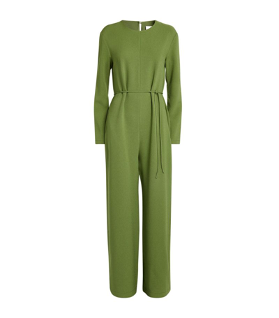 Shop Paris Georgia Belted Pascal Jumpsuit In Green