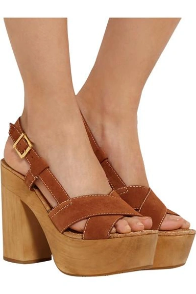 Shop Sam Edelman Mae Suede Platform Sandals