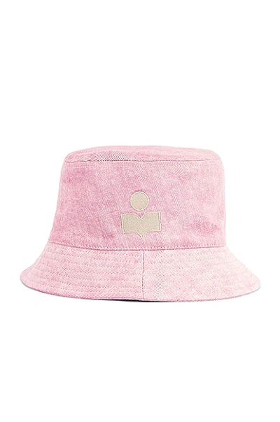 Shop Isabel Marant Haley Hat In Light Pink