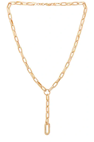 Shop Jordan Road Jewelry Isabel Lariat Necklace In Gold