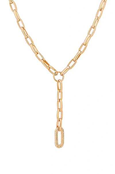 Shop Jordan Road Jewelry Isabel Lariat Necklace In Gold
