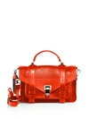PROENZA SCHOULER Ps1 Tiny Perforated Leather Satchel