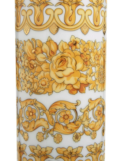 Versace Medusa Rhapsody Porcelain Vase In White