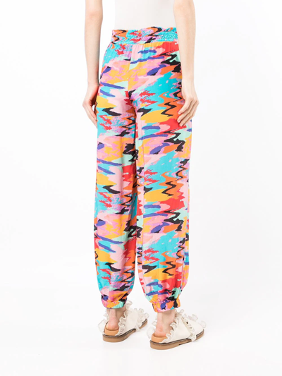 Solid & Striped The Prem Graphic-print Trousers In Multicolour