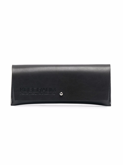 Kuboraum Square-frame Acetate Eyeglasses In Black