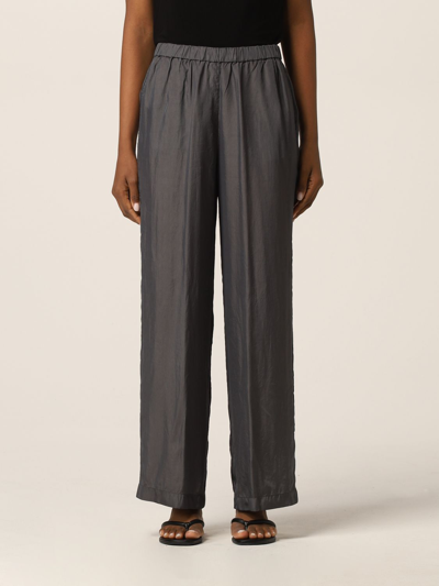 Shop Aspesi Trousers  Women In Grey