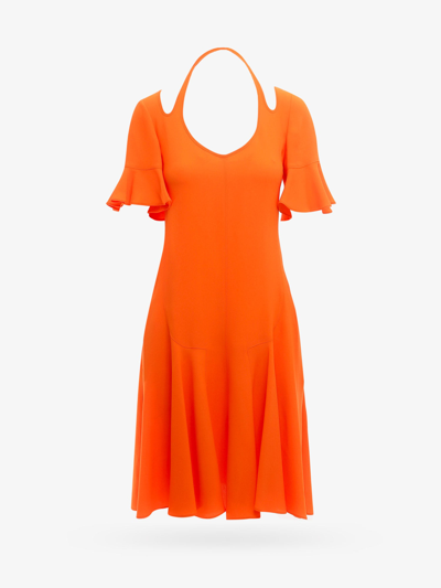 Shop Stella Mccartney Dress In Orange