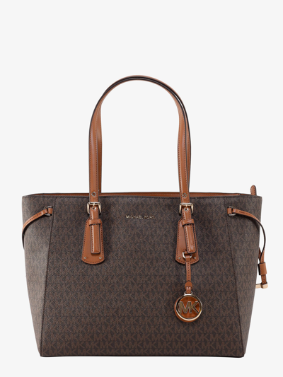 Shop Michael Kors Shoulder Bag In Brown