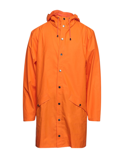 Shop Rains Overcoats In Orange