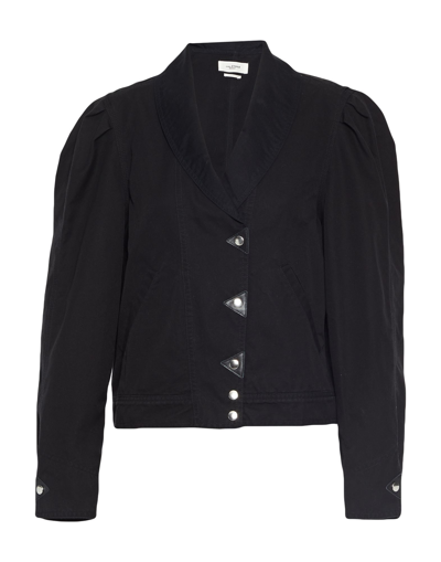 Shop Isabel Marant Étoile Marant Étoile Woman Jacket Black Size 8 Cotton