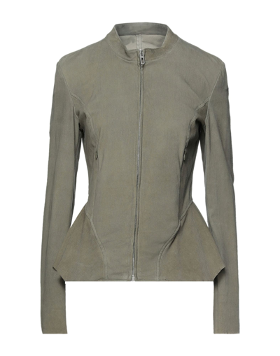 Shop Drome Jackets In Sage Green