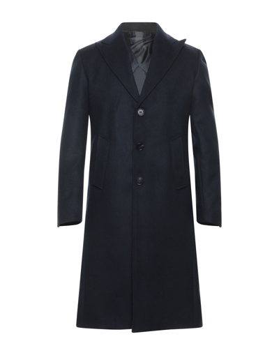 Shop Neill Katter Coats In Dark Blue