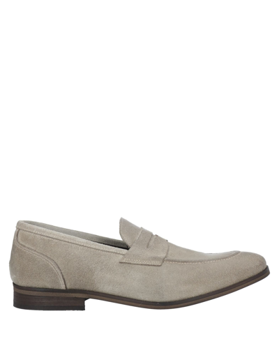 Shop Grey Daniele Alessandrini Man Loafers Grey Size 7 Soft Leather