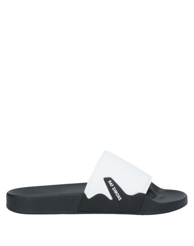 Shop Raf Simons Sandals In White