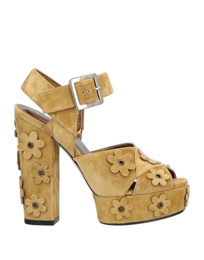 Roger Vivier Sandals In Beige