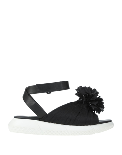 Shop Elena Iachi Sandals In Black