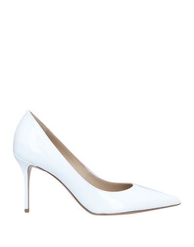Shop Le Silla Woman Pumps White Size 9 Soft Leather