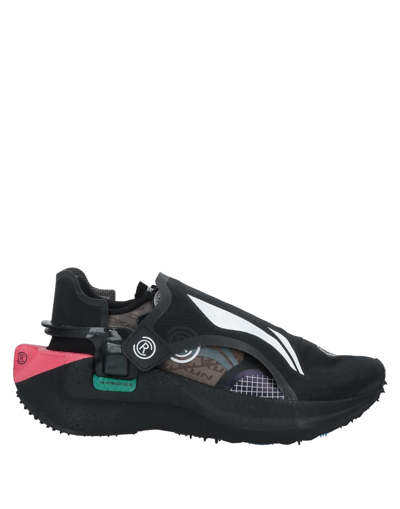 Shop Li-ning Man Sneakers Black Size 8 Thermoplastic Polyurethane